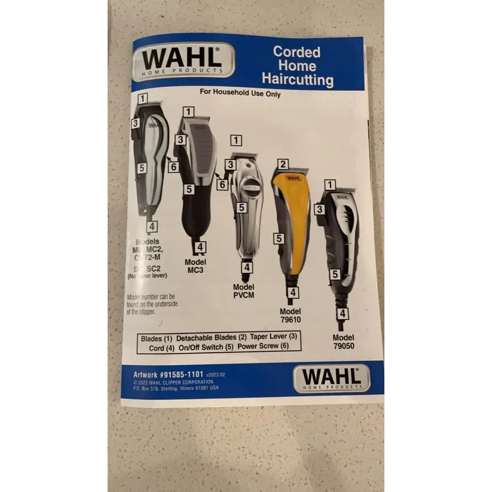 WAHL Hair Clipper Oil - 4 fl oz + Clipper Set